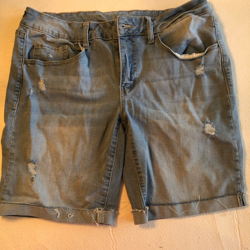 SO bermuda blue jean shorts